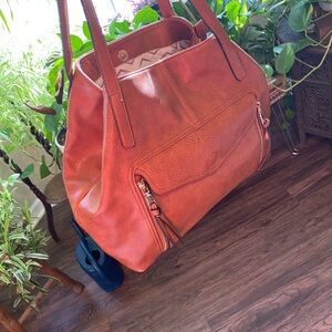 Elegant Moda LuxeBrown Leather Tote Bag